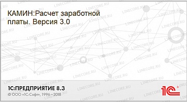 КАМИН:Расчет заработной платы. Версия 3.0